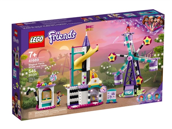 LEGO Lego friends, la ruota panoramica e lo scivolo magici 41689