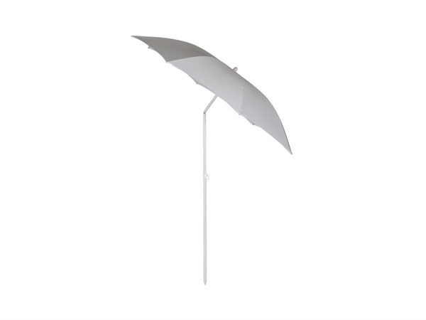 FIAM S.P.A. Elios 200, ombrellone Ø200 cm, telaio bianco - tela bianco