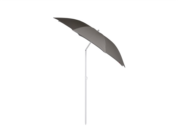 FIAM S.P.A. Elios 200, ombrellone Ø200 cm, telaio bianco - tela tortora