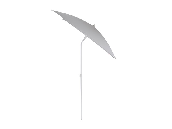 FIAM S.P.A. Elios 155x155, ombrellone 155x155 cm, telaio bianco - tessuto bianco