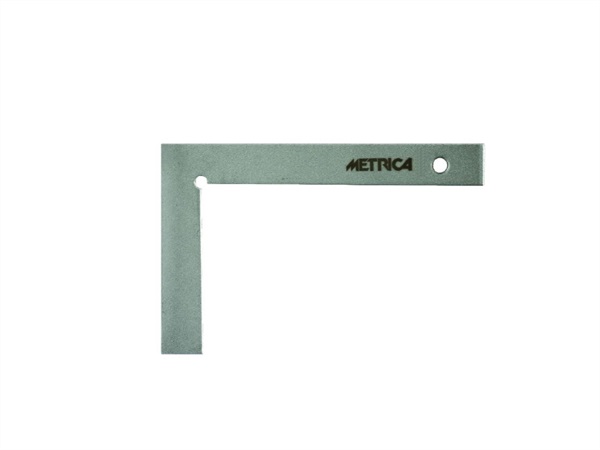 METRICA Squadra semplice, acciaio zincato, 200x130 mm