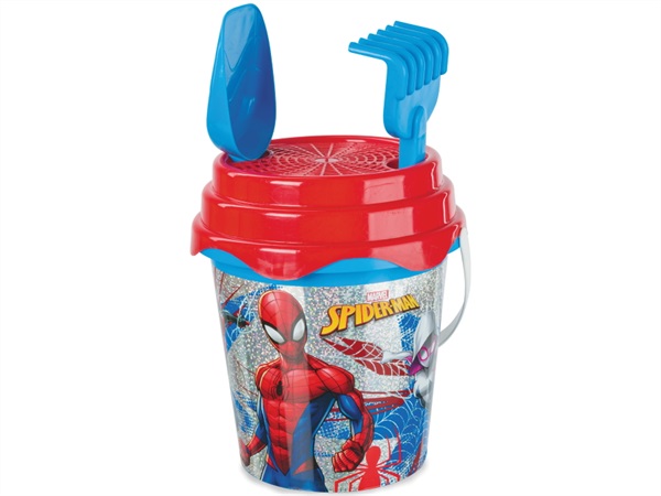 MONDO Confezione mare spiderman glitterato