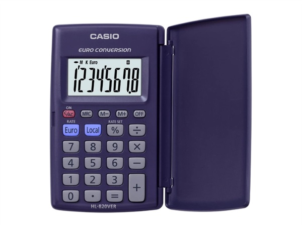CASIO Calcolatrice tascabile CASIO HL-820VER