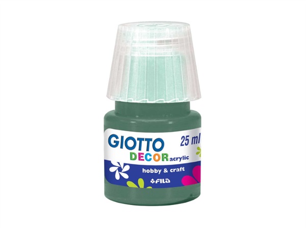 FILA Giotto decor, tempera acrilica, verde bosco 25 ml