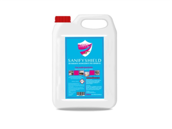 LA BELLA LAVANDERINA Sanify shield detergente igienizzante, 5 lt