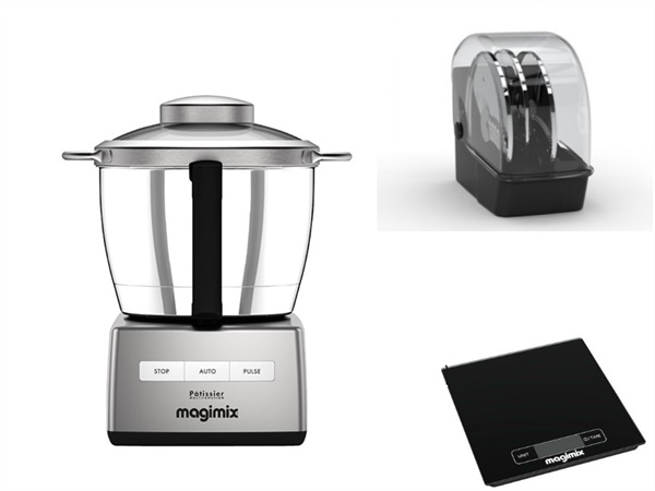 MAGIMIX ROBOT PASTICCERE MULTI FUNZIONE CROMATO