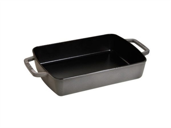 STAUB Rostiera 30x20 Grigio grafite