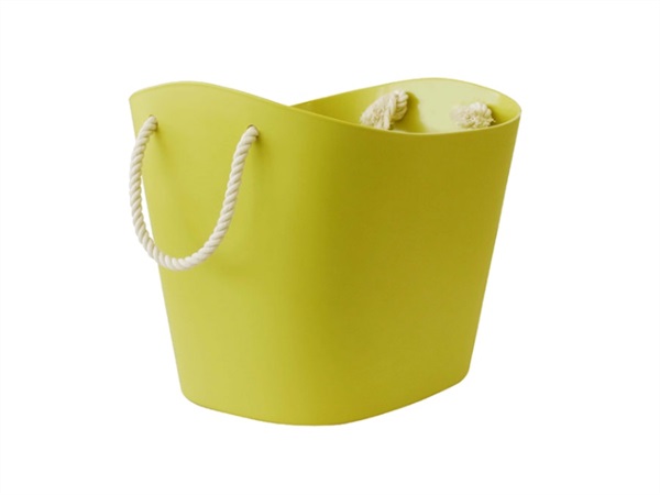HACHIMAN Balcolore, basket medium, verde