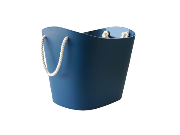 HACHIMAN Balcolore, basket small, blu navy