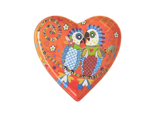 MAXWELL & WILLIAMS Love Hearts, piatto cuore 15,5 cm fan club