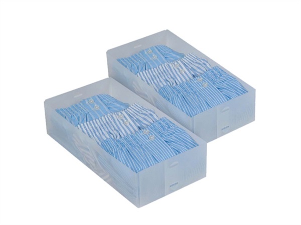 ORDINETT TOP CLASS, SET 2 DIVISORI PER CASSETTI MEDIUM 30,5x15,5x7,5 cm