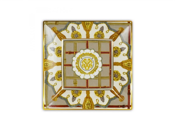 La Porcellana Bianca, Sottopentola Quadrato in Porcellana Decorata, Linea  Conserva, 18x18 cm : : Casa e cucina
