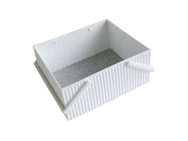 HACHIMAN Omnioffre neutral, storage box large, bianco