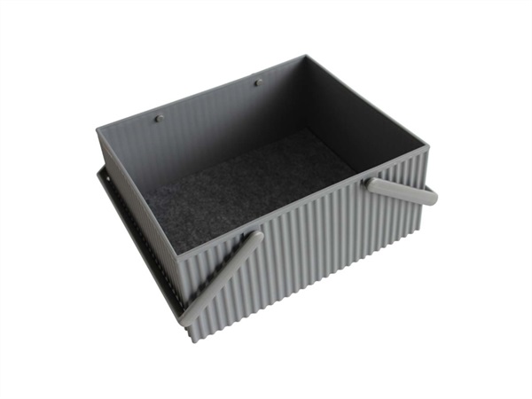 HACHIMAN Omnioffre neutral, storage box large, grigio