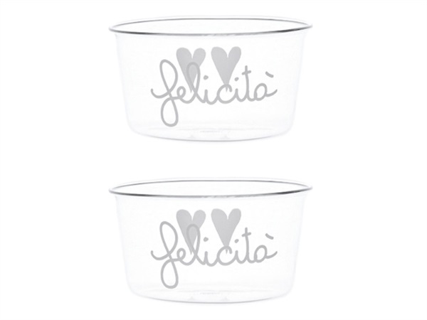 SIMPLE DAY LIVING & LIFESTYLE Set 2 Coppette Felicità