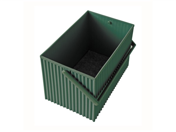 HACHIMAN Omnioffre neutral, storage box medium, verde scuro
