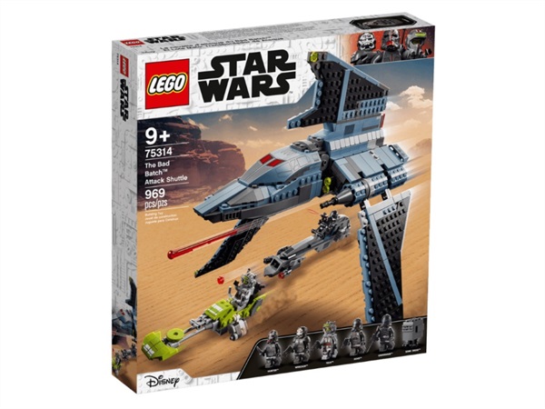 LEGO Lego Star Wars,Shuttle di attacco The Bad Batch 75314