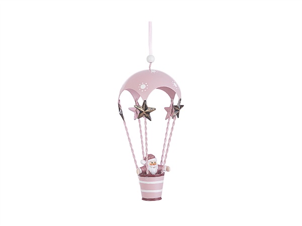 BIZZOTTO Pendaglio felicia mongolfiera c-babbo rosa