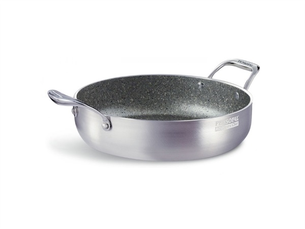 PENSOFAL Tegame in alluminio antiaderente 2 maniglie inox