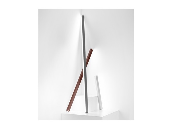 ZAFFERANO S.R.L. Pencil, modulo luminoso Ø50x499 mm, grigio scuro