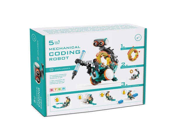 CLASSIC WORLD Coding robot 5 in 1