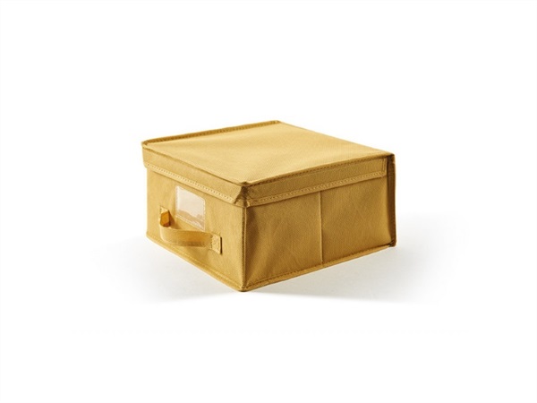 PERFETTO Easybox scatola custodia tnt, tessuto, zabaione 30x40x25 cm