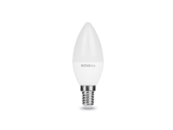 NOVA LINE Lampadina Led Oliva 3,3 W, 6500 K