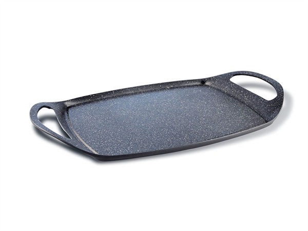 PENSOFAL Piastra Grill Bio Stone Alluminio Pressofuso 47x29 cm in Gift Box