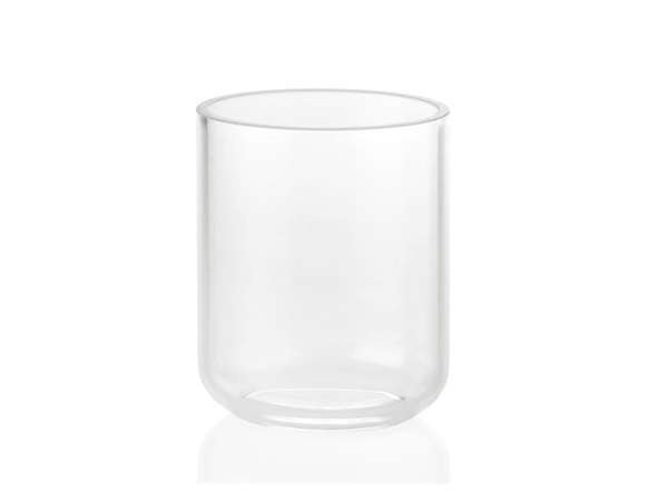 ANDREA HOUSE Portaspazzolini per bicchiere in acrilico trasparente