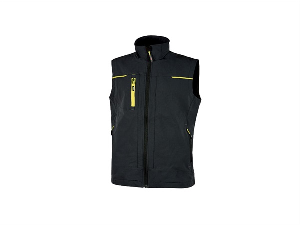 UPOWER Gilet saturn black carbon