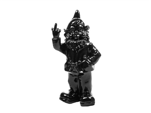 STOOBZ DESIGN Nano irriverente 33 cm, nero