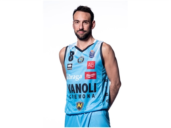 VANOLI BASKET VINTAGE JERSEY CANOTTA UFFICIALE GARA CYANO 2022 - #8 POETA