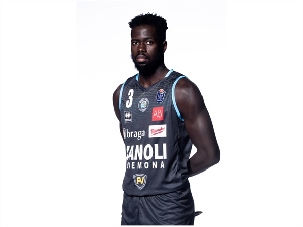 VANOLI BASKET VINTAGE JERSEY CANOTTA UFFICIALE GARA ANTRACITE 2022 - #3 SANOGO