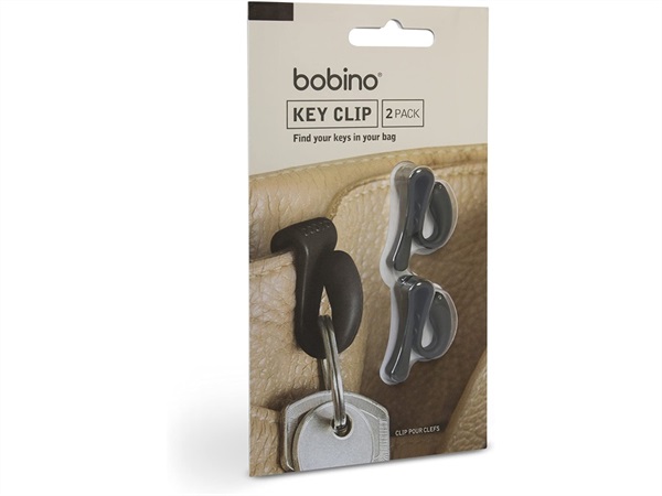 TRADING GROUP Bobino Key clip colori assortiti, 2 pezzi