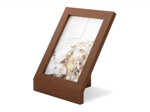 UMBRA PODIUM CORNICE PORTAFOTO 13x18 NOCE CHIARO