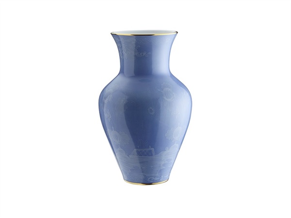 RICHARD GINORI Oriente italiano pervinca, vaso ming h 25 cm