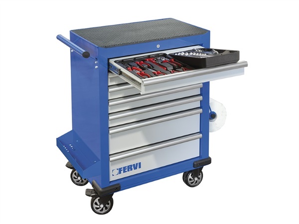 FERVI SPA CARRELLO COMPLETO DI UTENSILI, 291 pezzi