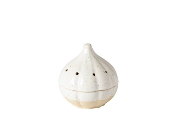 CASAFINA Fattoria white, garlic canister con coperchio Ø 14 cm