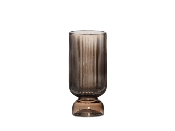 ANDREA HOUSE Vaso in vetro marrone Koa