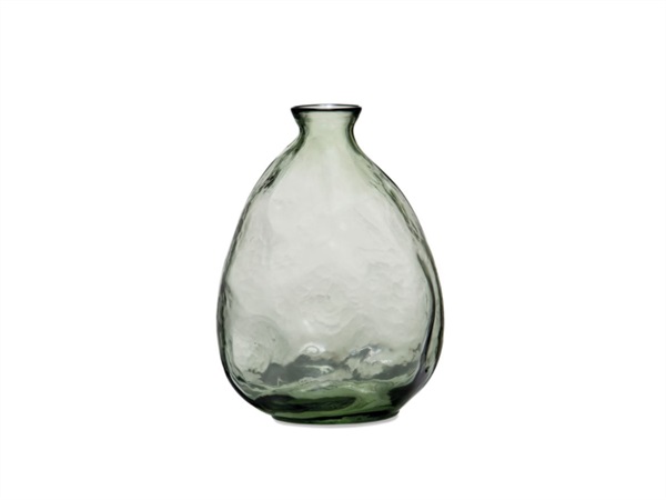 ANDREA HOUSE Vaso in vetro verde organico Ø19,5x26 cm