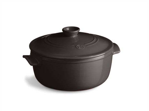 EMILE HENRY-EMILE & CO Cocotte tonda, fusain, carbone 4 Lt