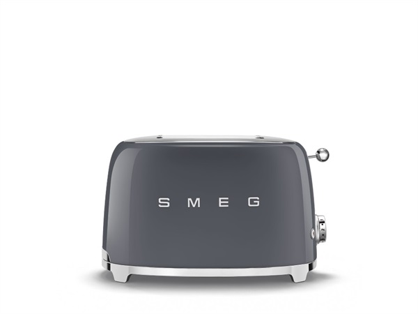 SMEG TOSTAPANE TOASTER 2 FETTE GRAFITE ANNI '50 SMEG