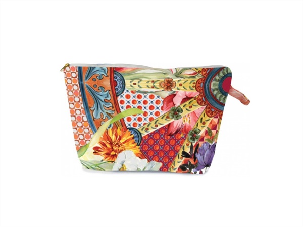 BACI MILANO baroque & rock milano fashion - pochette in lino, coral