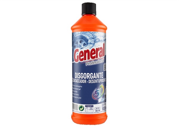 GENERAL PROFESSIONAL DISGORGANTE gel con candeggina 1 lt