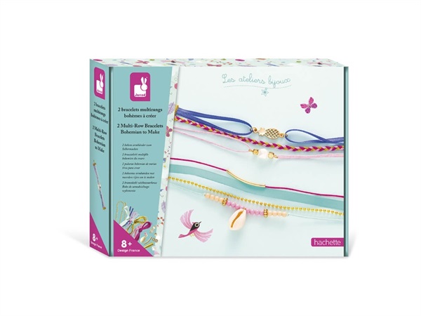 JANOD 2 BRACCIALETTI MULTIFILO BOHÉMIEN