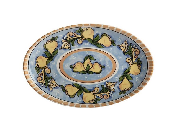 MAXWELL & WILLIAMS Ceramica Salerno Pere, piatto ovale 40x26 cm