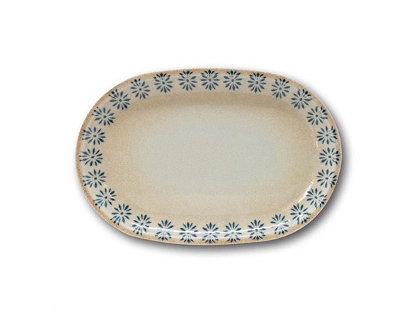 SATURNIA Table, piatto ovale roma chicago 33 cm
