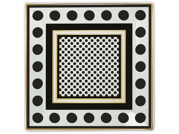 BACI MILANO Optical - Svuotatasche mini in porcellana - 15 x 15 cm