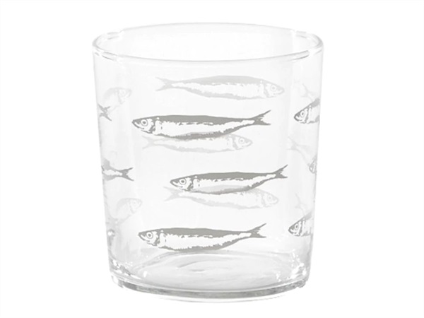 SIMPLE DAY LIVING & LIFESTYLE Bicchiere sardine, 35,5 cl
