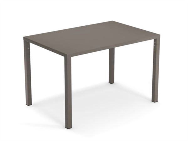 EMU Nova, tavolo rettangolare 120x80 sabbia 95